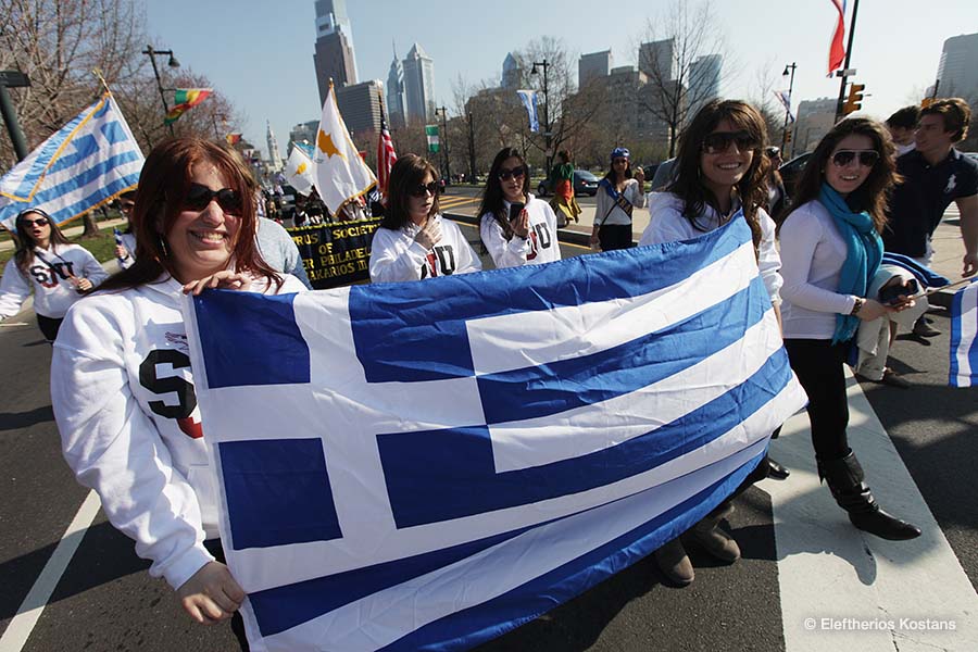 Greek Independence Day In Philadelphia, 2012