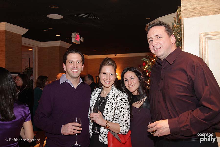 Santa Stops In At Hellenic University Club Christmas Party