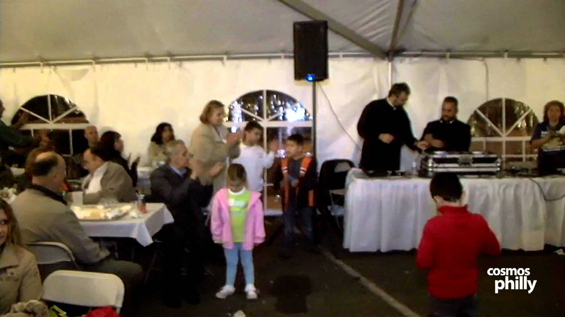 Dancing Under The Big Tent At Evangelismos Fall Festival