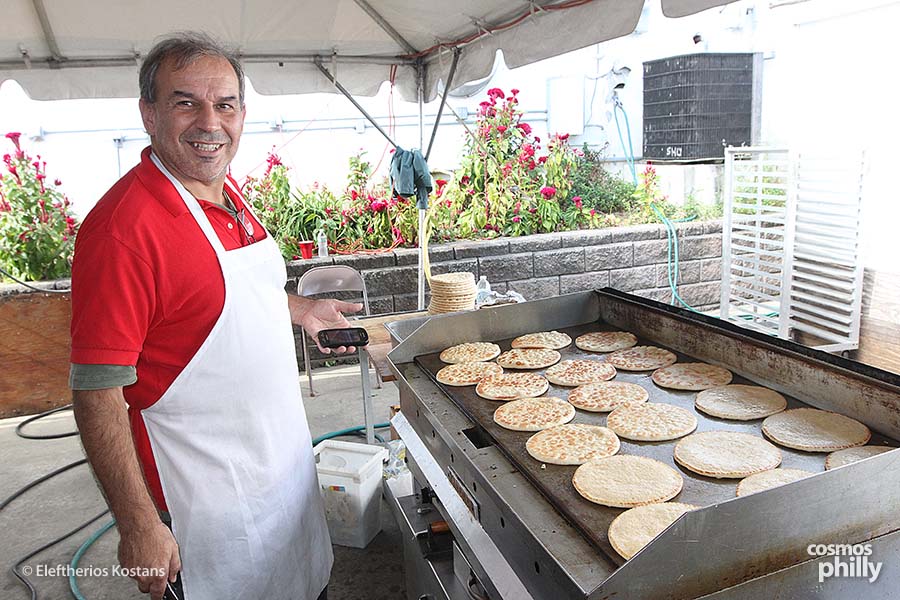 Hospitality and Parea at Evangelismos Greek Festival
