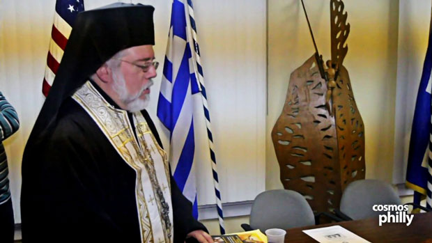 Federation Of Hellenic American Societies Cuts Vasilopita