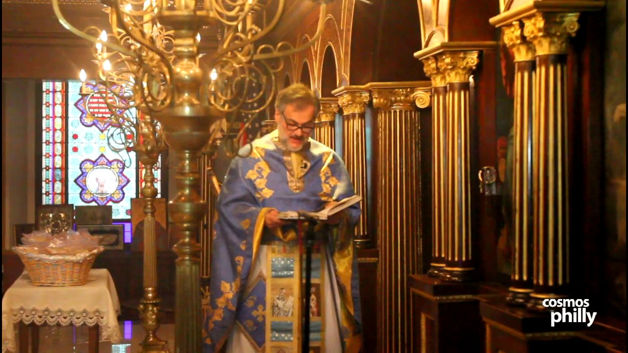 Philoptochos Vasilopita Cutting Funds Saint Basil Academy
