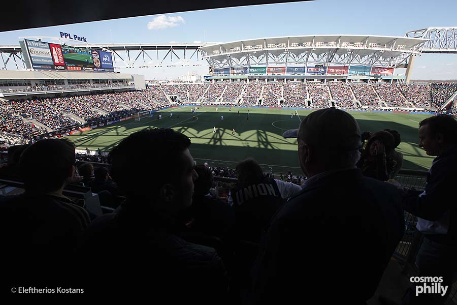 Union brings out Greek Fans on Opening Day