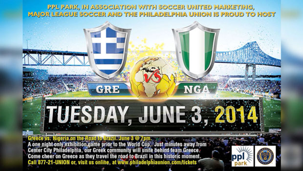 Road to Brazil, National Soccer Team to play in Philadelphia
