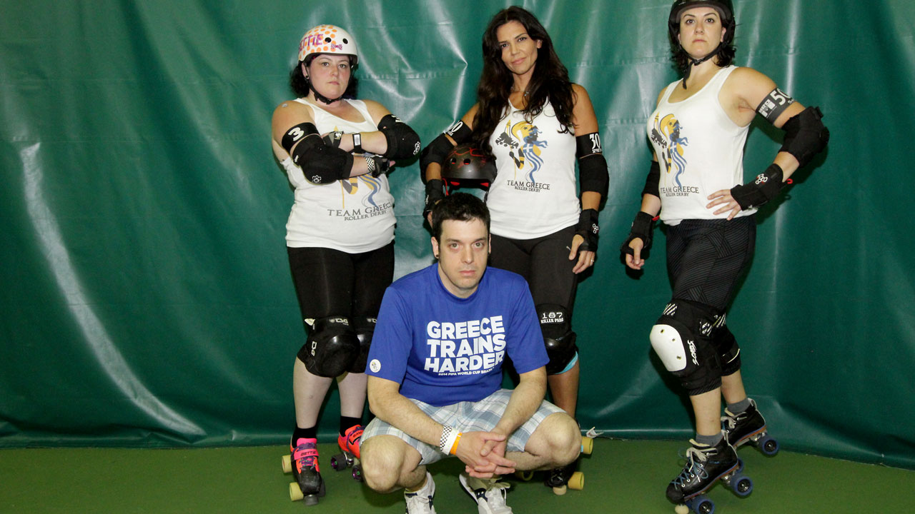 Greek Roller Derby Team Visits Philadelphia (Video)