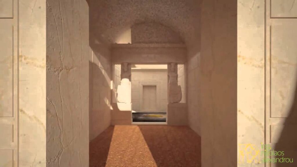 3D model of the Amphipolis Tomb