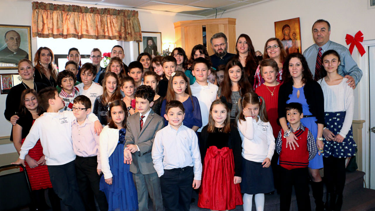 Greek Christmas Recital at Evangelismos