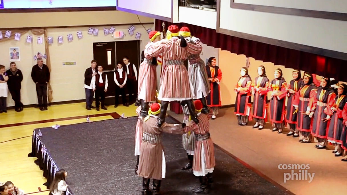 Greek Dancing Follows Independence Day Parade