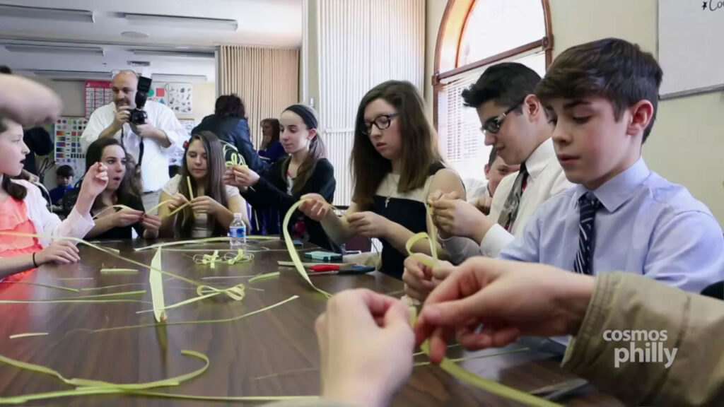 Making Palm Sunday Crosses – A tradition at St. Sophia Greek Orthodox church