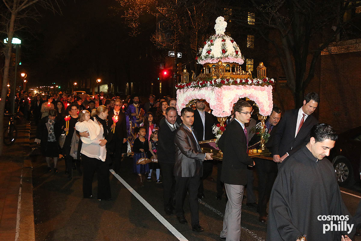 Epitafios circles Greek Orthodox Cathedral neighborhood – Photo gallery