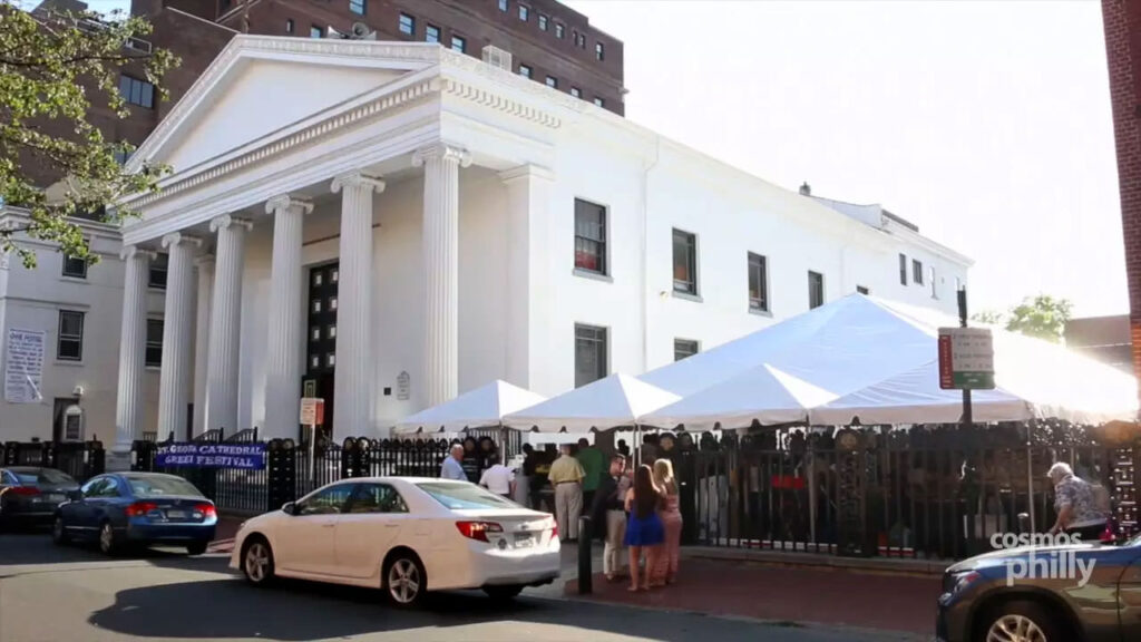 A neighborhood Greek Festival, St. George Greek Orthodox Cathedral
