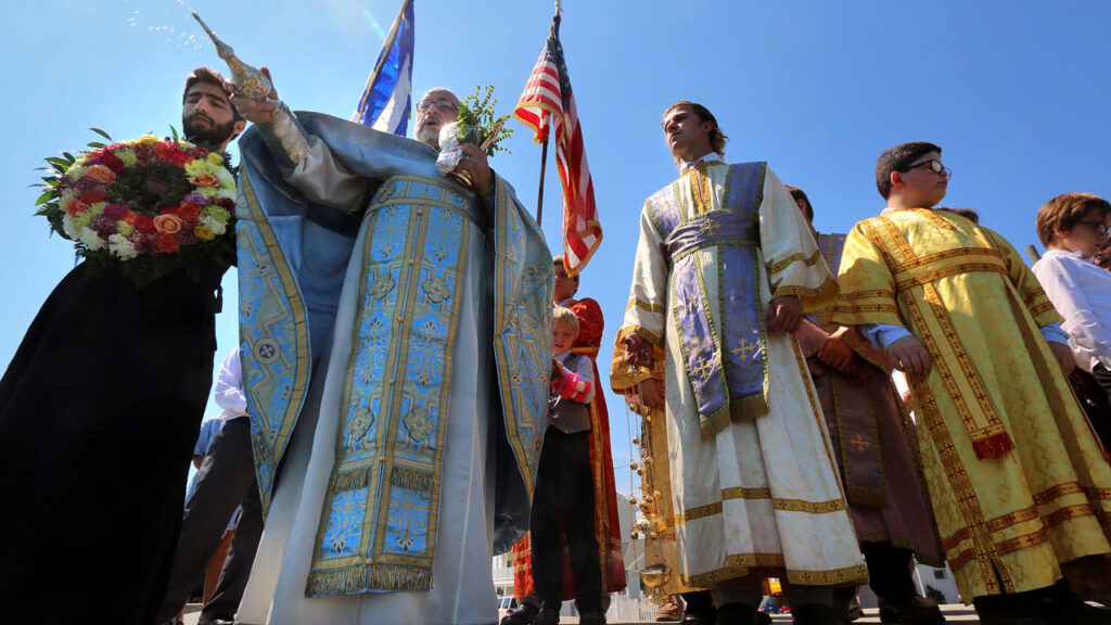 St. Demetrios Services in Wildwood for the Assumption of the Virgin Mary