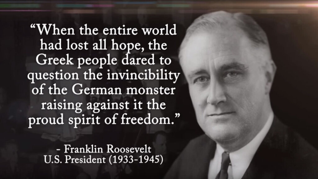 World Leaders Praise Greek Courage
