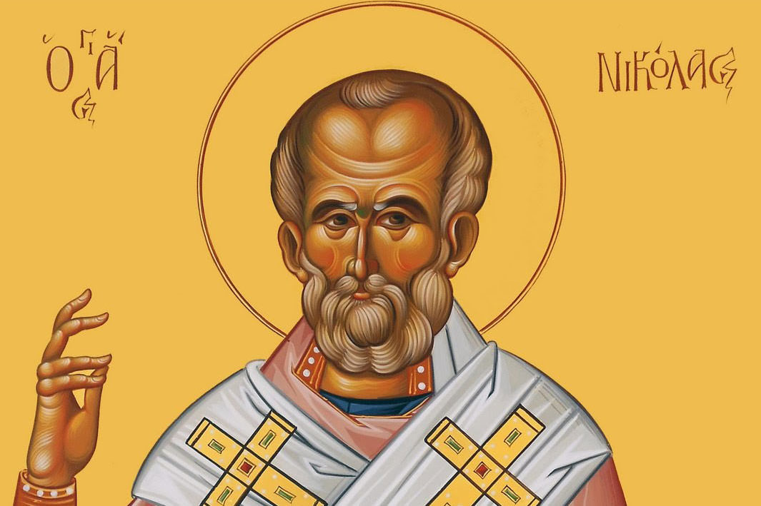 The Divine Liturgy at Evangelismos, December 6, 2015