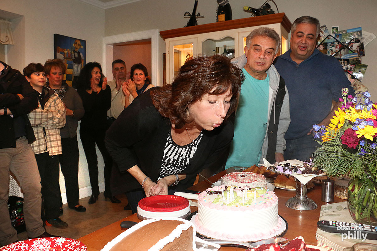 Jamie Morkides Karapanagiotides, A Birthday Toast With Friends