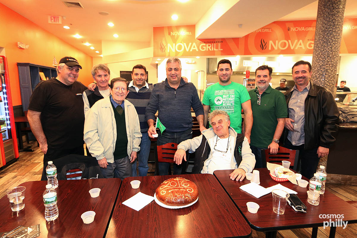 Panatha Philadelphia Club Cuts Vasilopita