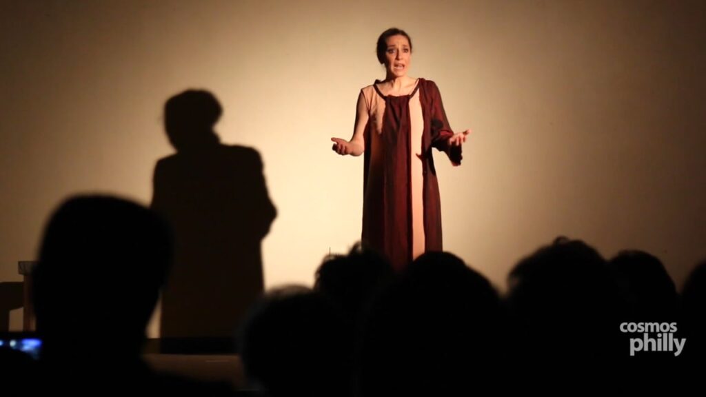 Martha Tompoulidou Performs Clytemnestra At St. Demetrios Culture Center
