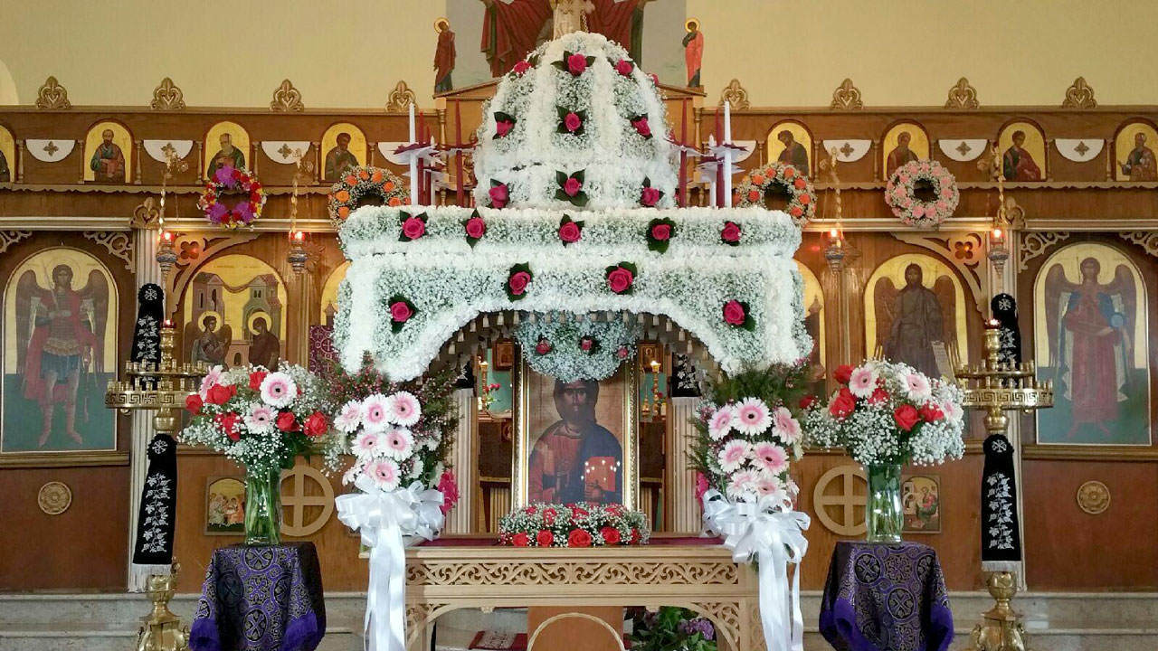 Holy and Great Friday at Evangelismos