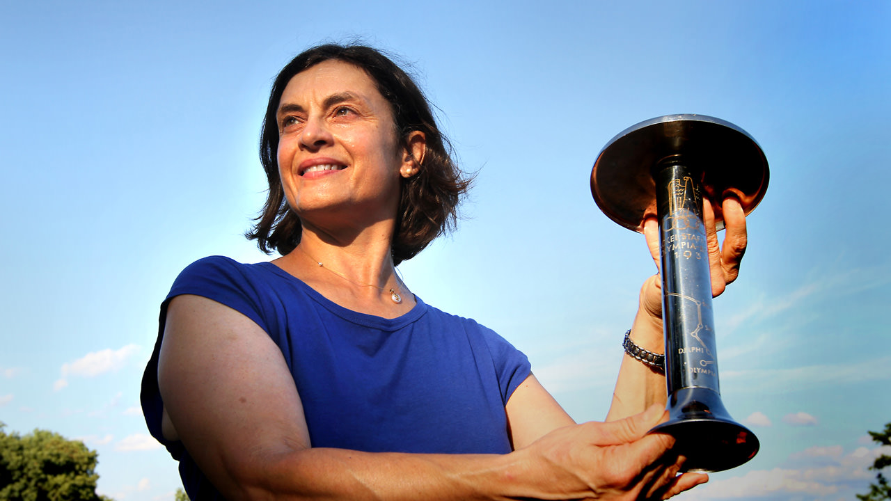 Olympic Torch Of 1936, The Family Heirloom Of Paula Gatos