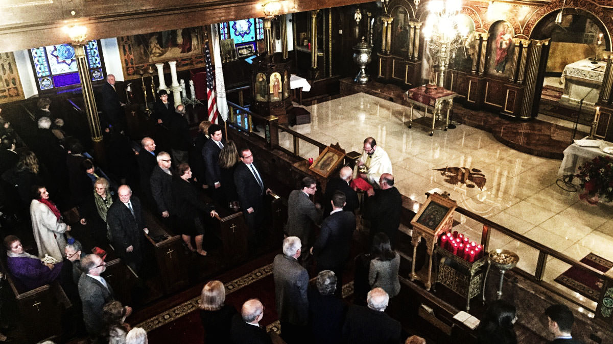 The Divine Liturgy at St. George Cathedral, November 13, 2016