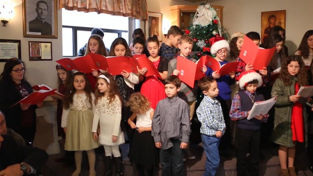 A Sunday Christmas Treat at Evangelismos Greek Orthodox Church