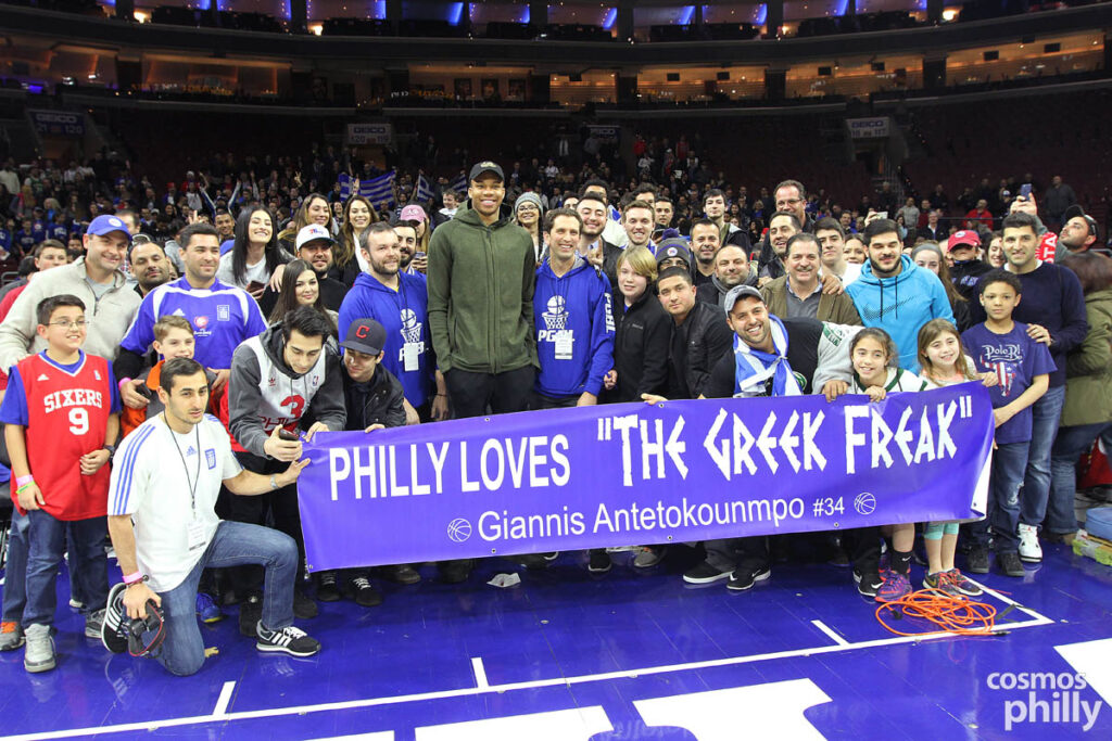 Philly Loves “The Greek Freak”, Giannis Antetokounmpo
