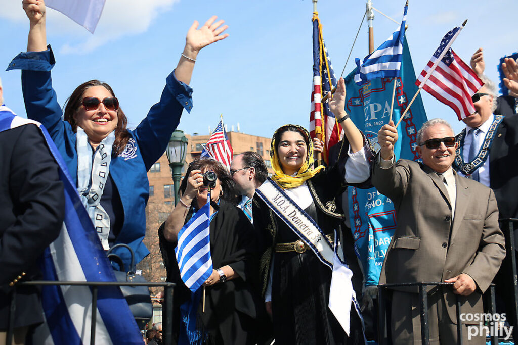 Hellenic Pride Along The Benjamin Franklin Parkway