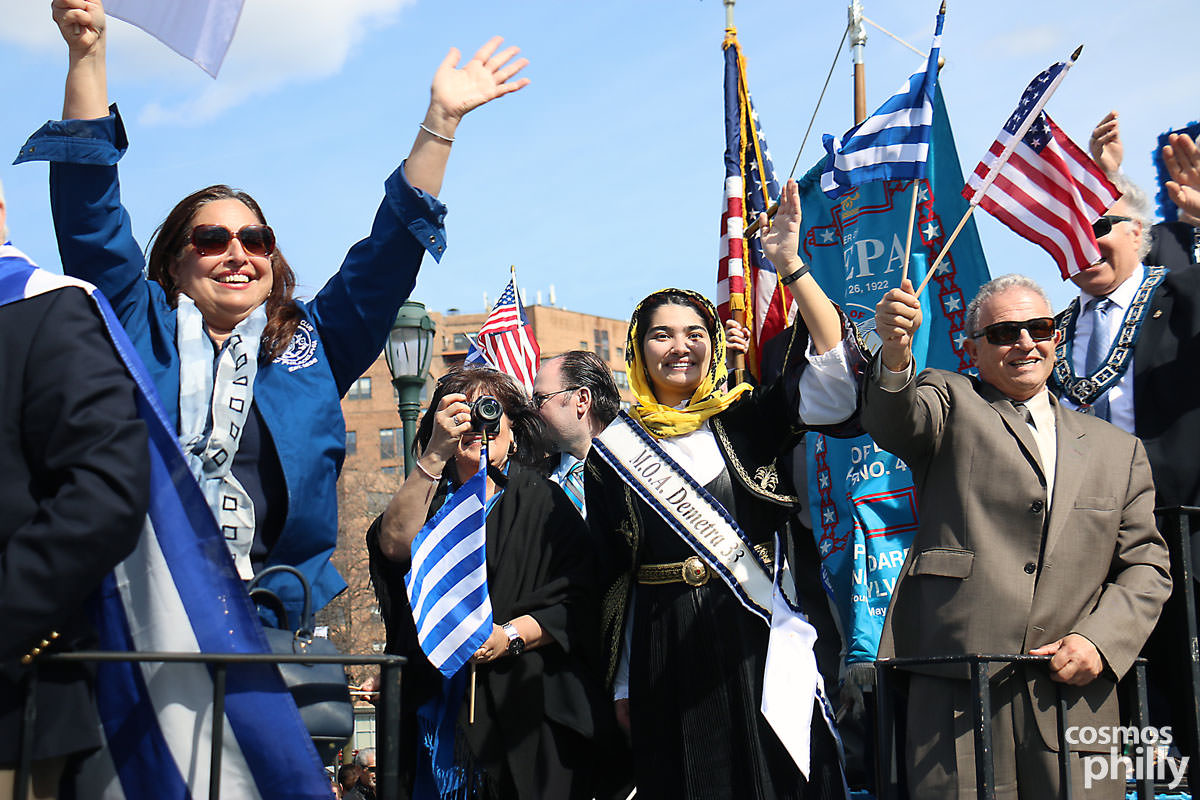 Hellenic Pride Along The Benjamin Franklin Parkway