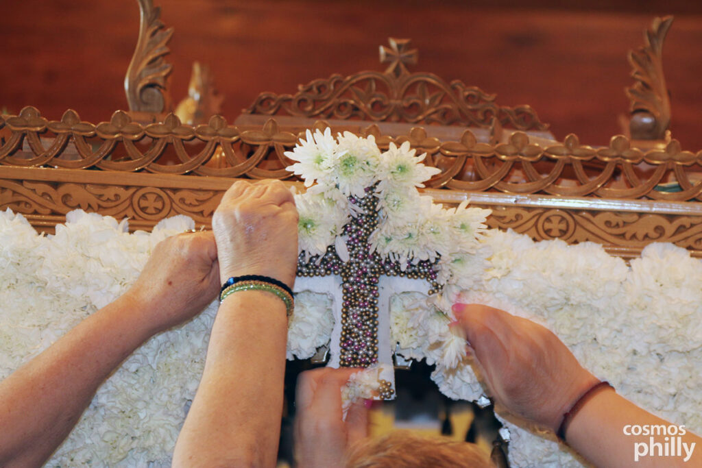 Epitafios Decorations At St. Demetrios