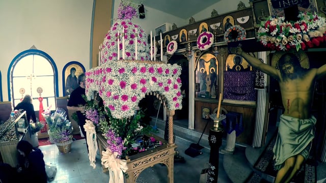 Epitafios Preparations at Evangelismos of Theotokos in Philadelphia