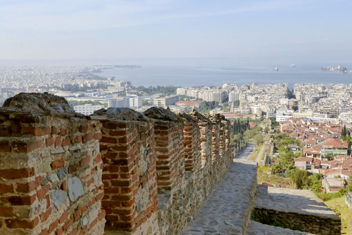 Thessaloniki from the Battlements