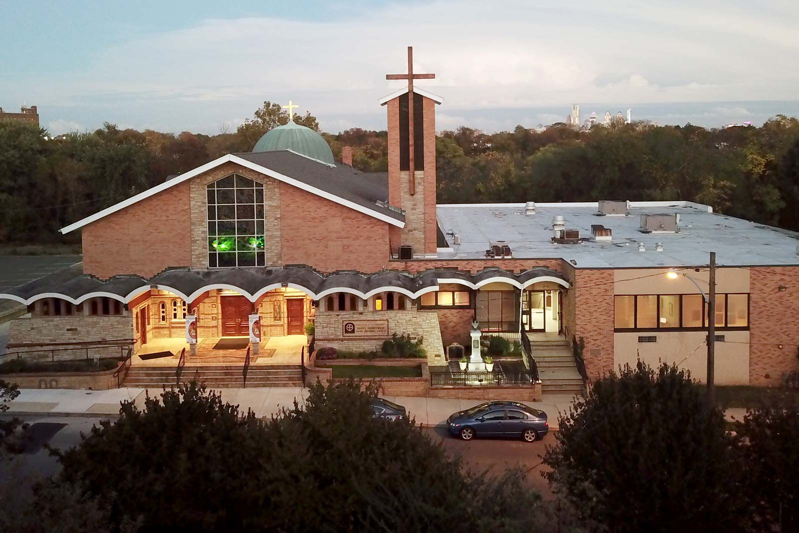 St. Demetrios Greek Orthodox Church in Upper Darby, PA