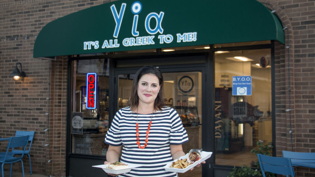 Yia, It’s All Greek To Me, Opens with a Splash
