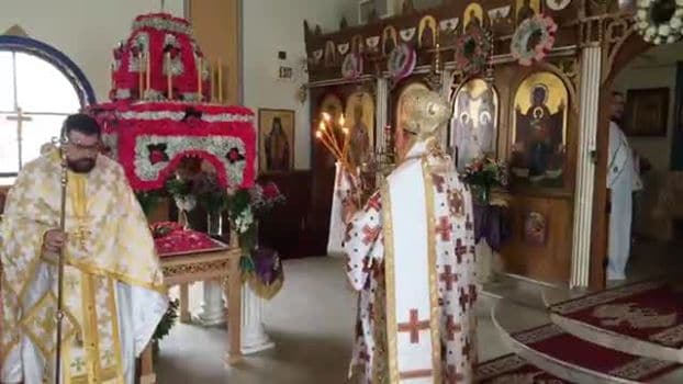 Holy and Great Saturday at Evangelismos of Theotokos