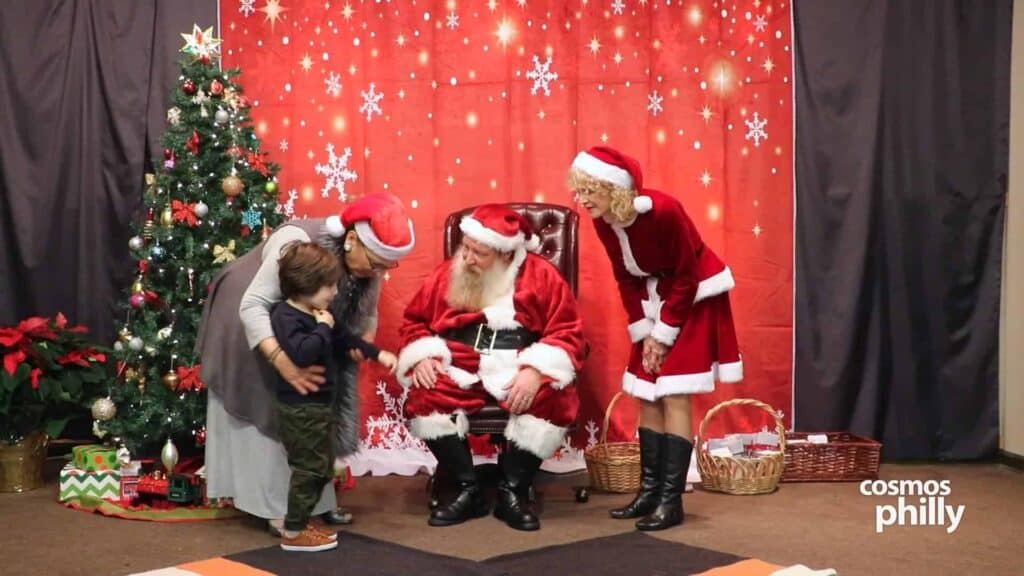 Mr. & Mrs. Claus Visit St. Demetrios