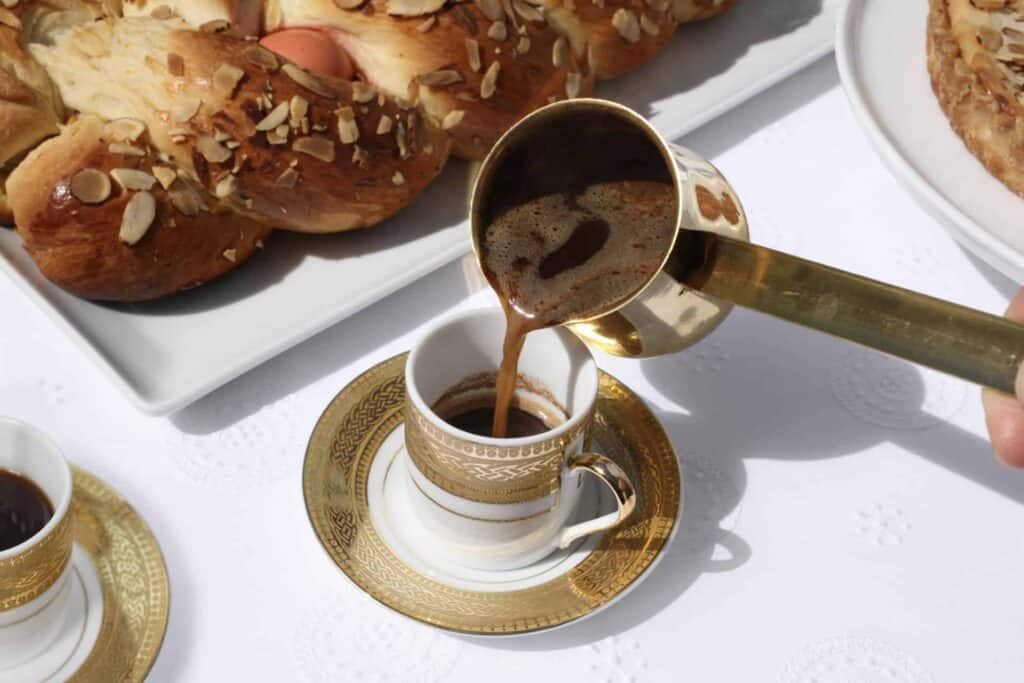 Coffee Grounds Divulge Future at St. Sophia Grecian Festival