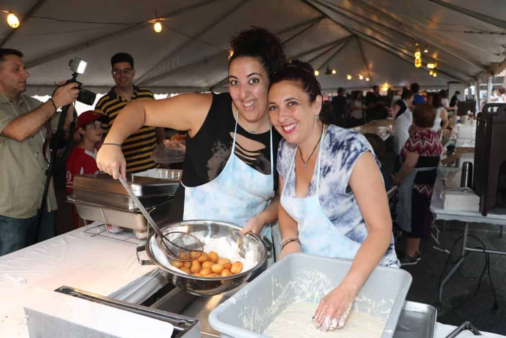 The St. George Cathedral Greek Festival, Loukoumades made with Love