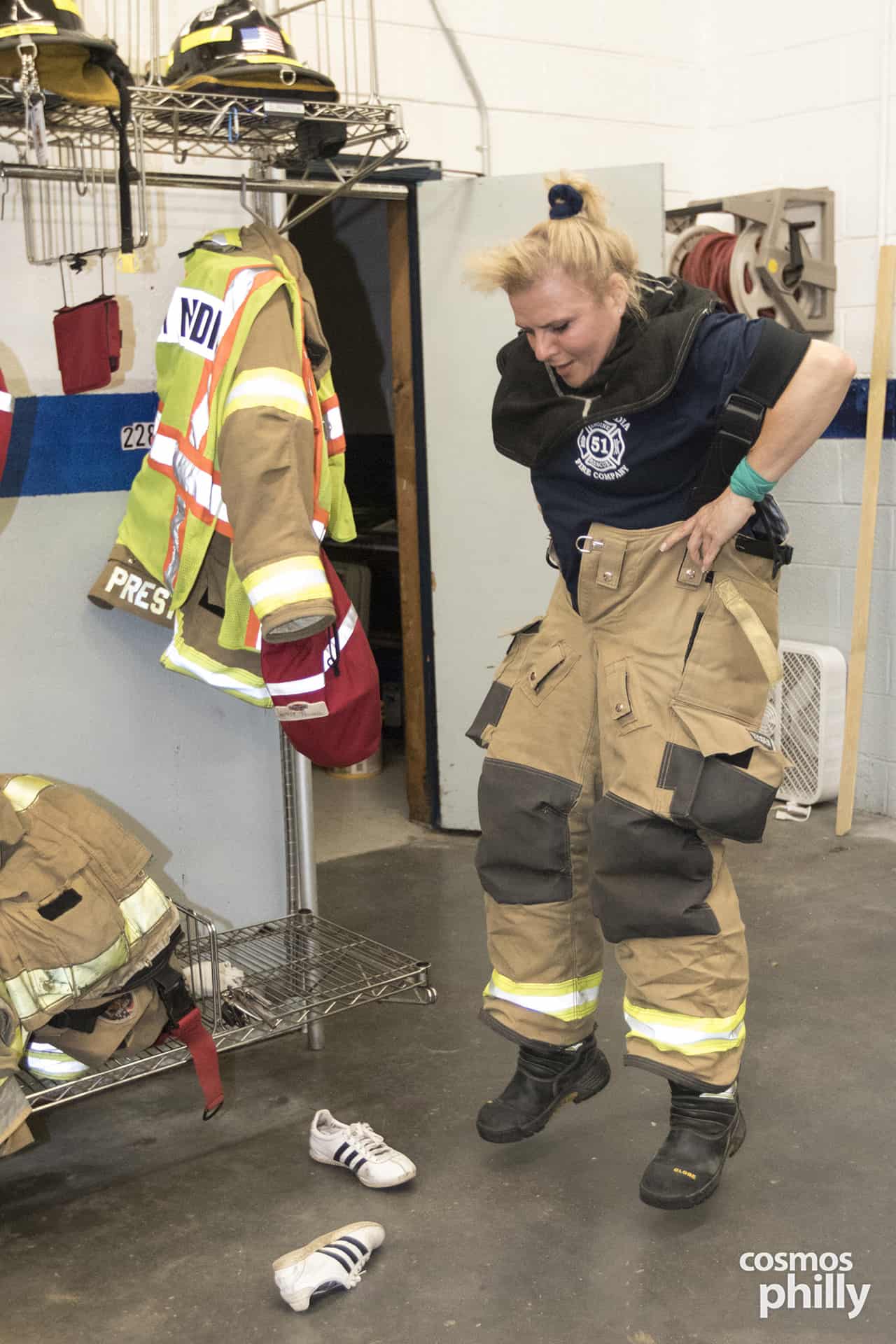 Volunteer Firefighter Dora Giannakarios Preston