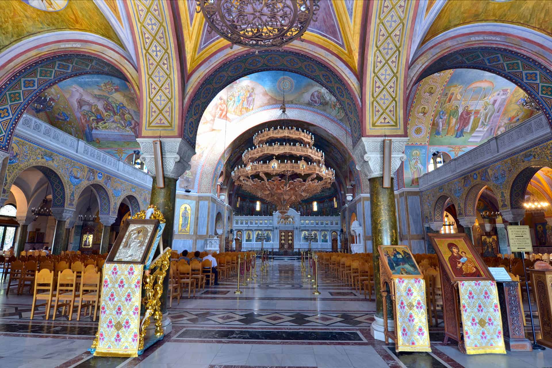 Entrance through the Narthex