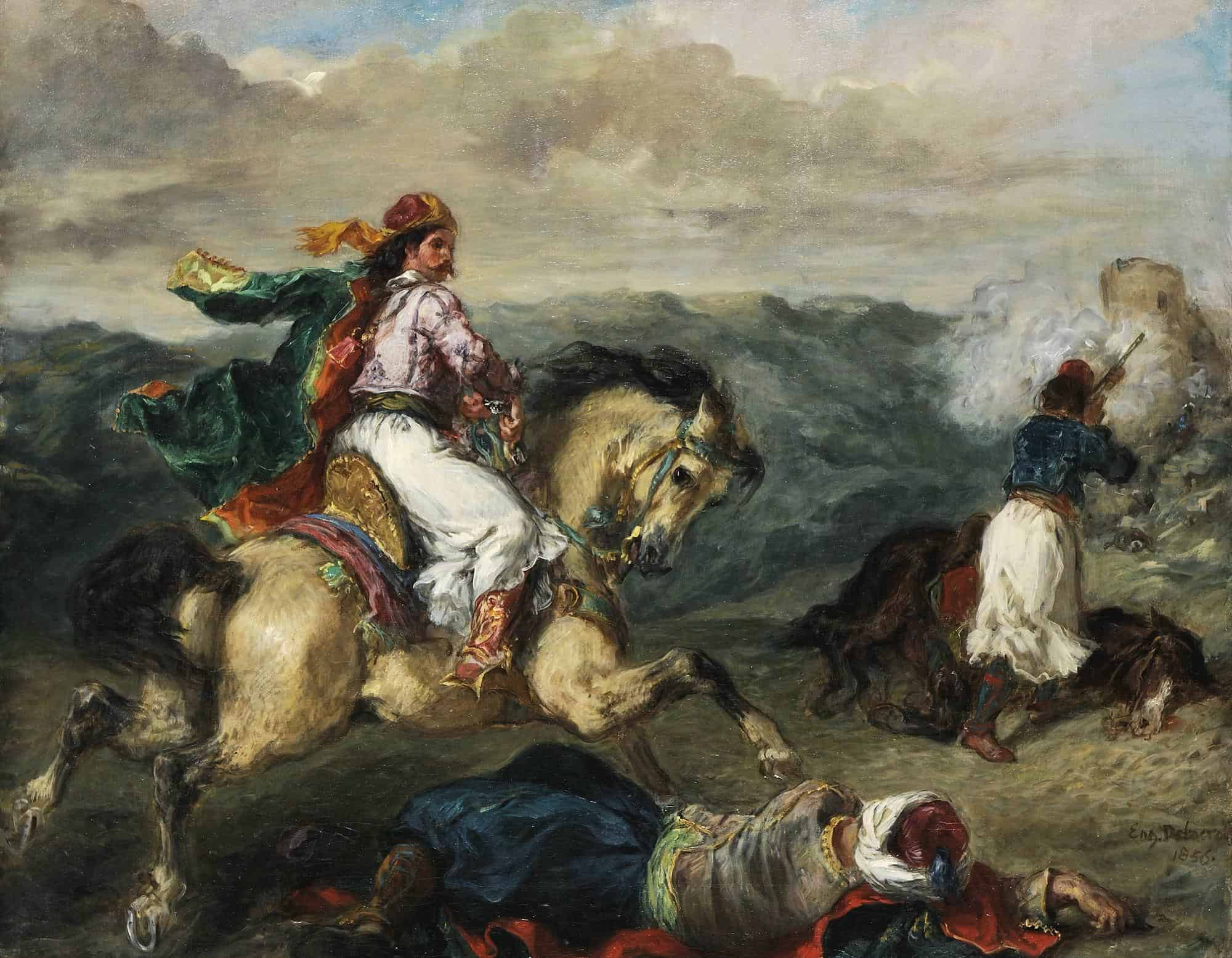 Episode from the Greek War of Independence, 1856