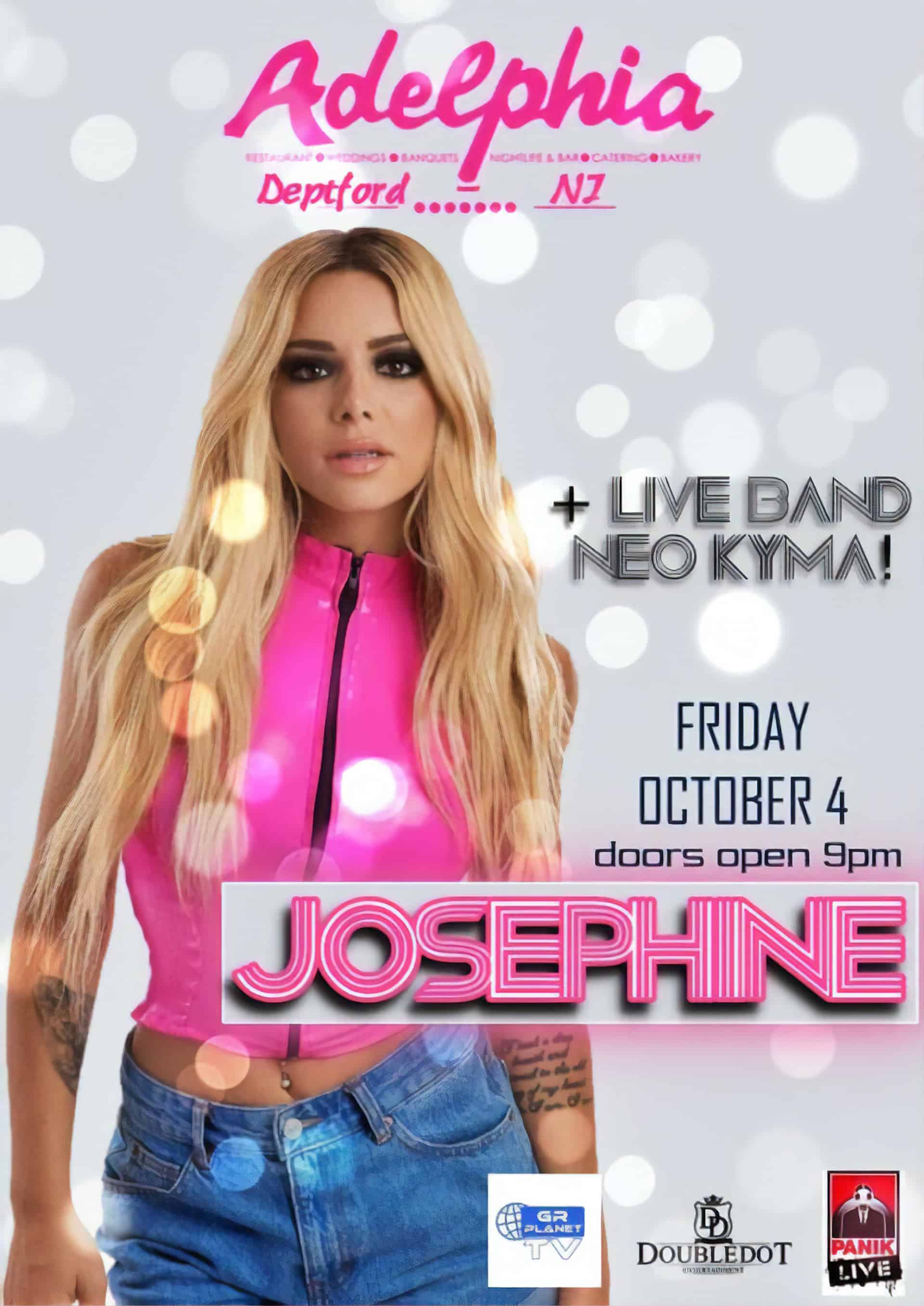 Josephine at Adelphia - Flyer