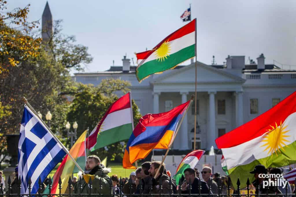 AHEPA Leads Protest in Washington DC