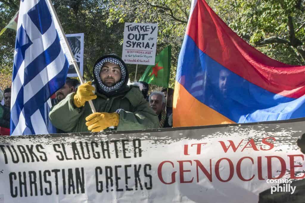AHEPA Leads Protest in Washington DC