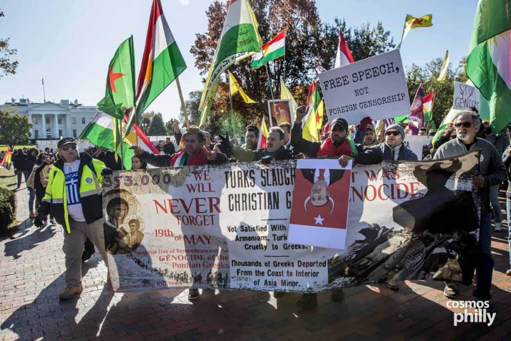 AHEPA Leads Protest in Washington DC
