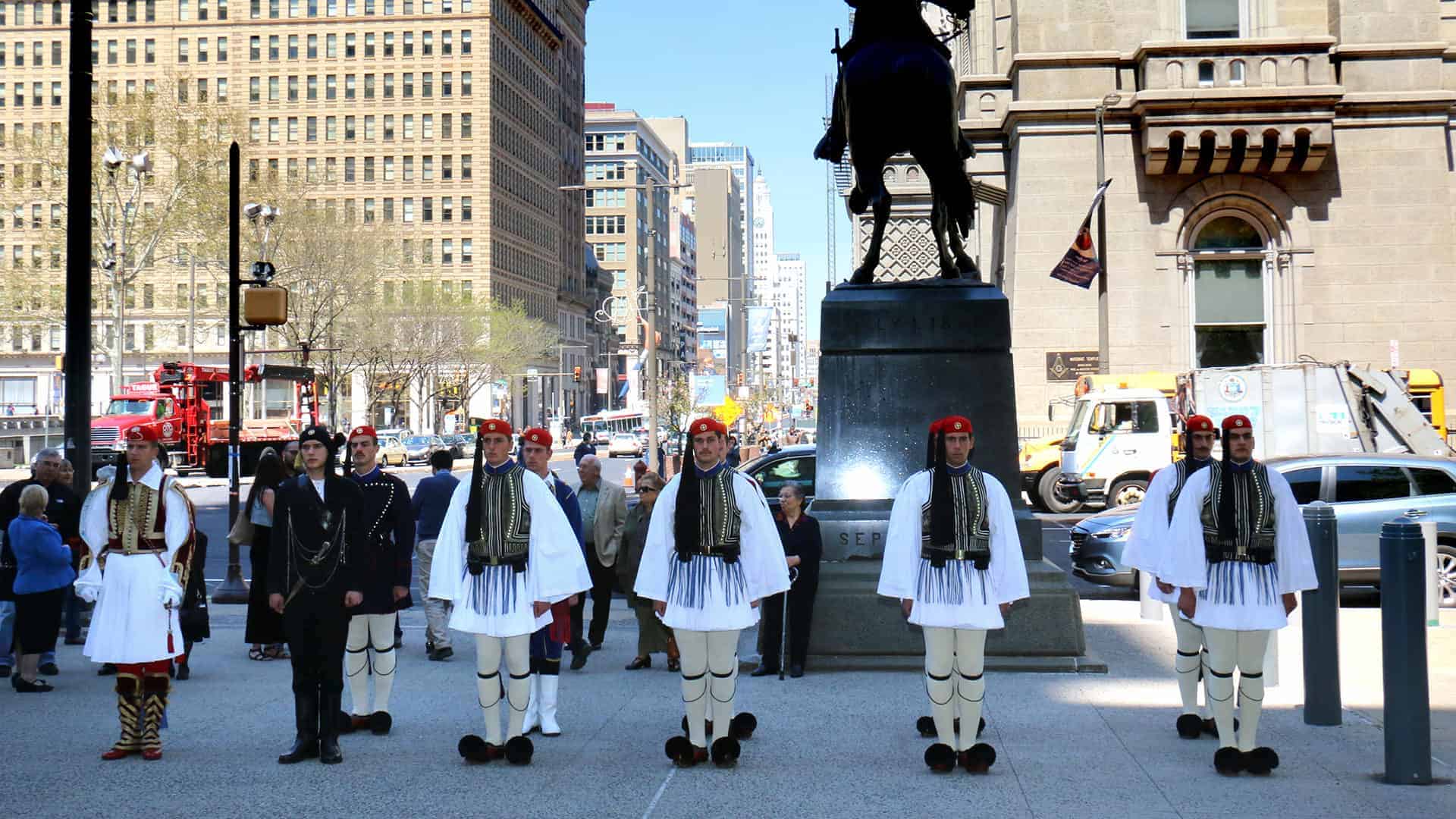 Federation of Hellenic American Societies of Philadelphia Annual Flag Raising Ceremony 2020