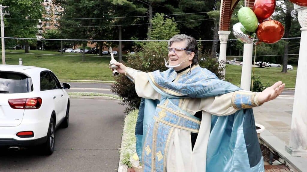 Father’s Day Drive-By At Annunciation Church
