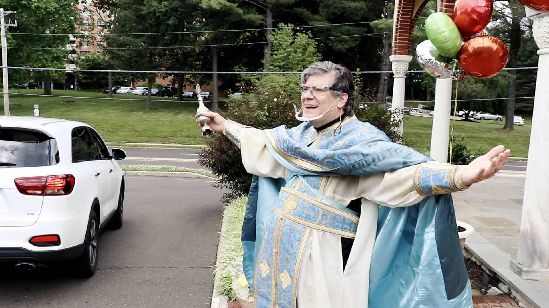 Father’s Day Drive-By At Annunciation Church
