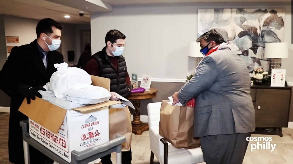 AHEPA Chapter 69 Delivers Meals At The St. Thomas Senior Center