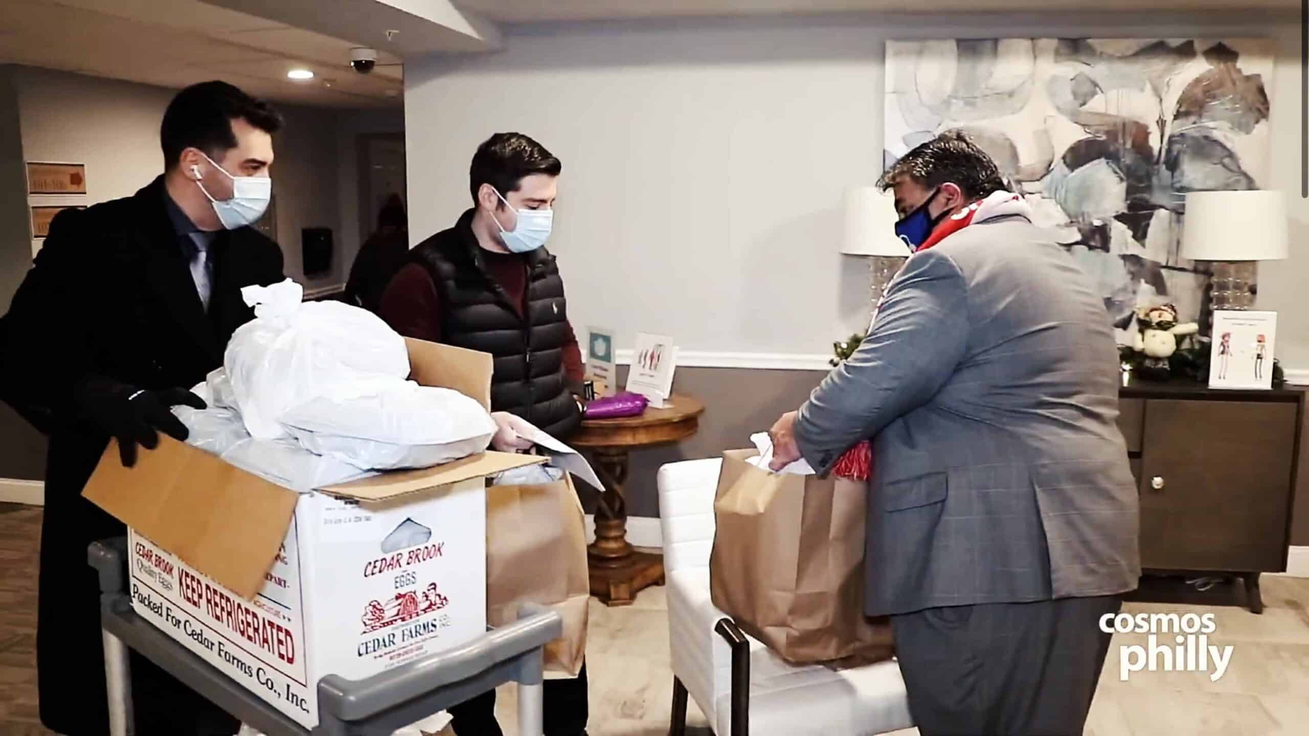 AHEPA Chapter 69 Delivers Meals At The St. Thomas Senior Center