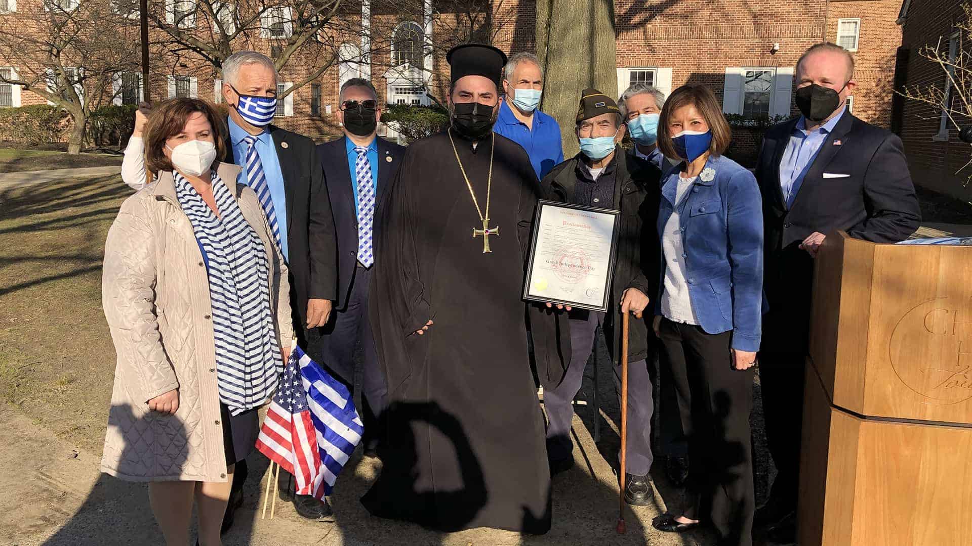 Proclamation Recognizes Greek Independence Day In Cherry Hill, NJ